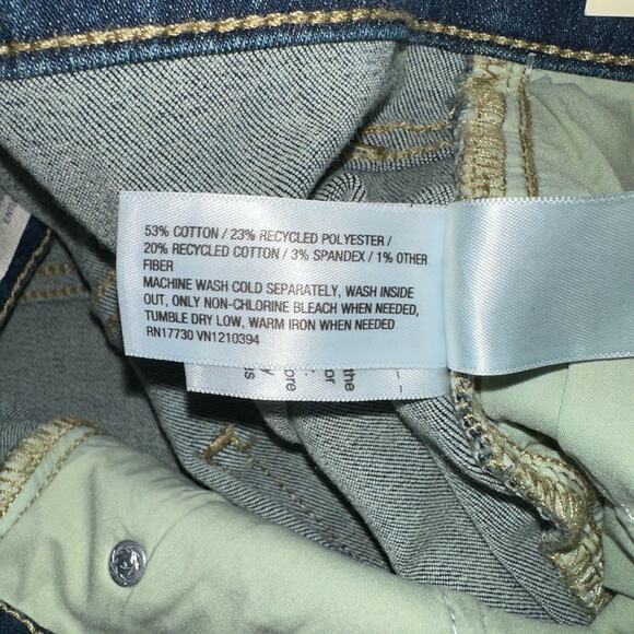 NWT Universal Thread High-Rise Skinny Jeans Women’s Size 4R Blue Denim - Picture 8 of 9